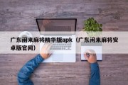 广东闲来麻将精华版apk（广东闲来麻将安卓版官网）