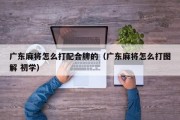 广东麻将怎么打配合牌的（广东麻将怎么打图解 初学）